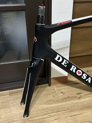 DE ROSA SK Pininfarina Frame Set Carbon Road Bike Used Size 56