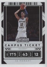 2020-21 Panini Contenders Draft Picks Variation Campus Ticket Ja Morant #44 0wp8