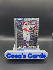 ALEJANDRO KIRK 2026 TOPPS SERIES 1 BASEBALL #301 SILVER CRACKLEBOARD FOIL BOARD