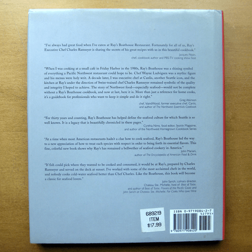 Cookbook~Ray's Boathouse~Seafood Secrets of the Pacific NW~2003~1st Ed 1st Ptg - Bild 8 von 8