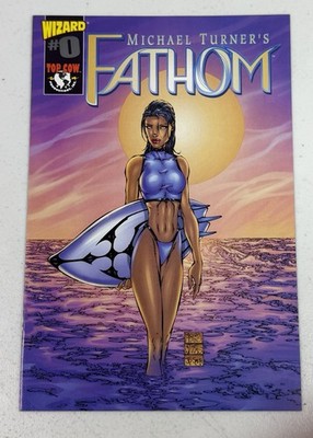 Fathom #0 Wizard Variant Top Cow Michael Turner 1998