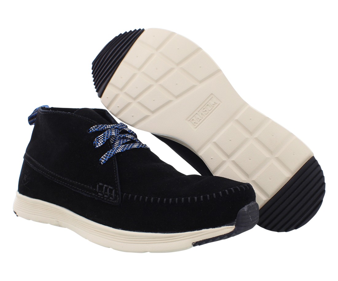Ransom Alta Mid Mens Shoes Size 10.5, Color: Black/Light Bone
