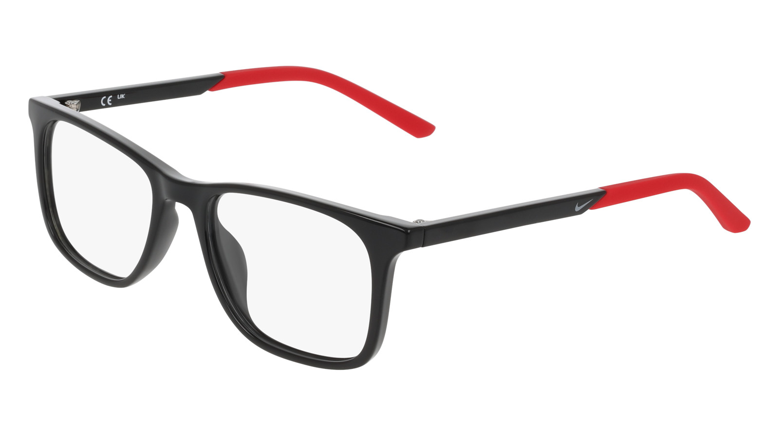 NIKE NIKE 5071 006 BLACK/UNIVERSITY RED 49/17/135 BOY Eyeglasses