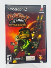 Ratchet & Clank: Up Your Arsenal PlayStation 2 PS2 Multiplayer Video Game