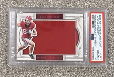 PSA 10 Ladd McConkey /99 2024 Panini National Treasure Rookie Silhouettes