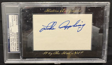 2012 Historic Autographs Why the Hall Not? #NNO Luke Appling 19/20 SIGNED PSA
