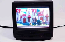 Panasonic CT-1386YD Pro 13" CRT Monitor Retro Gaming Works –w/ Cosmetic Damage