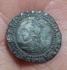 Elizabeth 1 Silver Hammered Penny Very High Grade