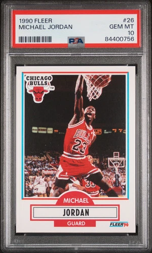 1990 Fleer Michael Jordan #26 PSA 10