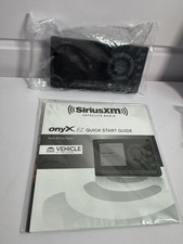 NEW SiriusXM Onyx EZ - Receiver And Book Only -Untested Model No .xez1