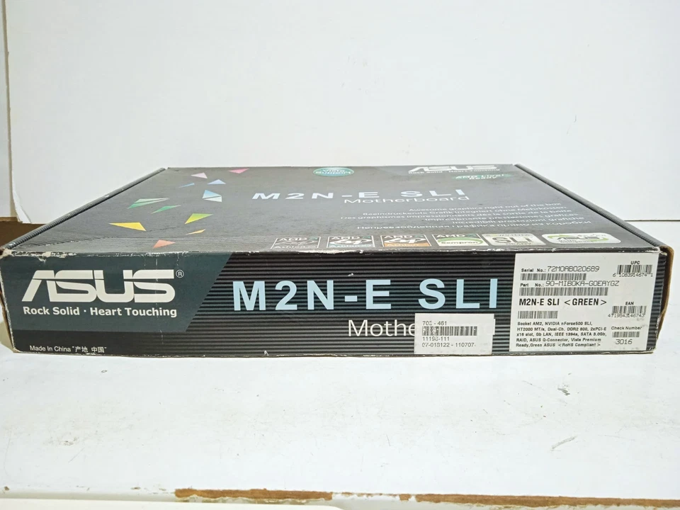 Asus M2N-E SLI - Socket AM2, Nvidia nForce 500, DDR2, COMPLETA, NO FUNCIONA¡¡¡ - Imagen 2 de 4