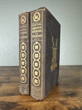 1841 Incidents of Travel in Central America Chiapas And Yucatan By John Stephens