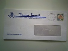 Travel Envelope  VINICOLA DECORDI MOTTA BALUFFI (Cremona)  1984