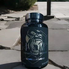 Gorilla Mind - SIGMA Testosterone Booster 120 Cap.Men's Supplement Exp 2027