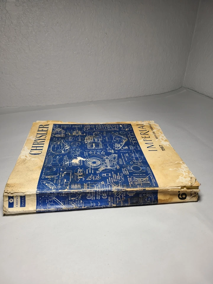 Chrysler Imperial 1967 manual de reparación de taller de fábrica Foto 4 de 4