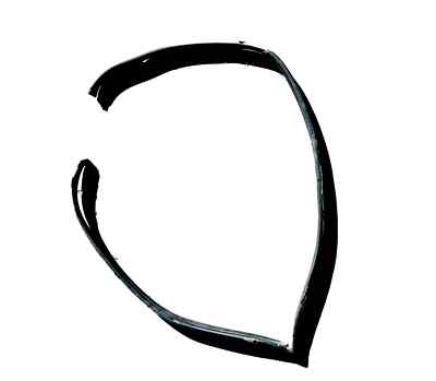 Weatherstrip Body to Right Rear Door OEM 2006-2010 Hyundai Sonata