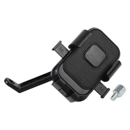 Motorcycle Rearview Mirror Phone Holder with Enhanced Shock Protection - Afbeelding 18 van 25