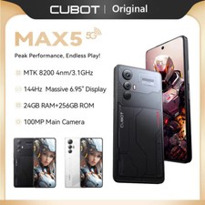 Smartphone CUBOT MAX 5 5G dimensioni 8200 12 GB + 256 GB 5100 mAh 6,95"" 144 Hz 100 MP