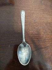 Vintage Wm. Rogers John Tyler Silver Plated Presidential Spoon