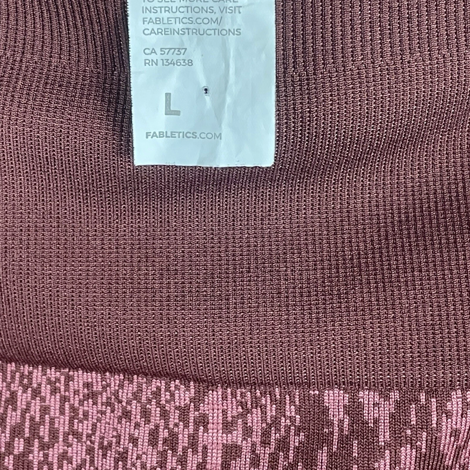 fabletics snake print compression 7/8 leggings