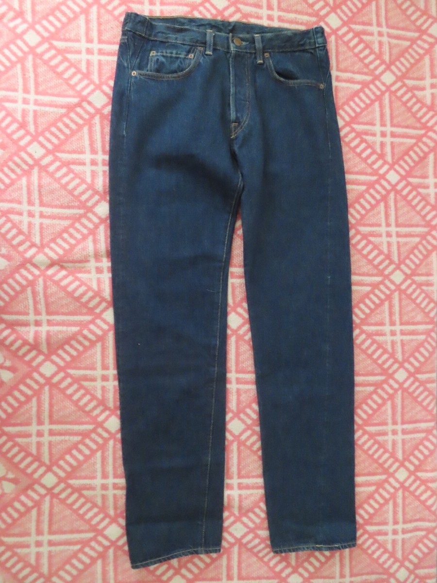 LEVI LVC 501XX VINTAGE BIG E JEANS 33 × 34 SELVEDGE (31x31.5 LEVI LVC 501XX VINTAGE BIG E JEANS 33 × 34 SELVEDGE (31x31.5