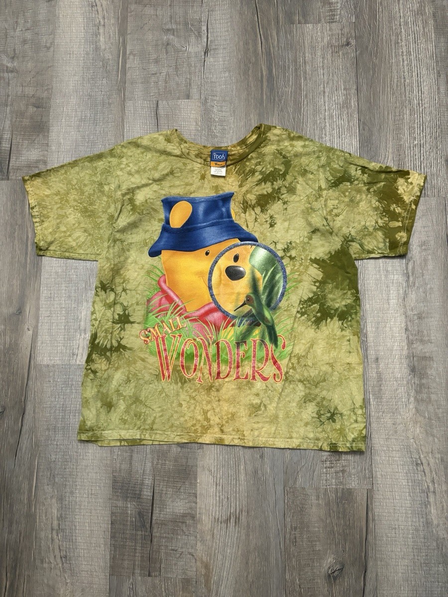 Vintage Disney Winnie the Pooh Tie Dye T Shirt One Size XL Graphic