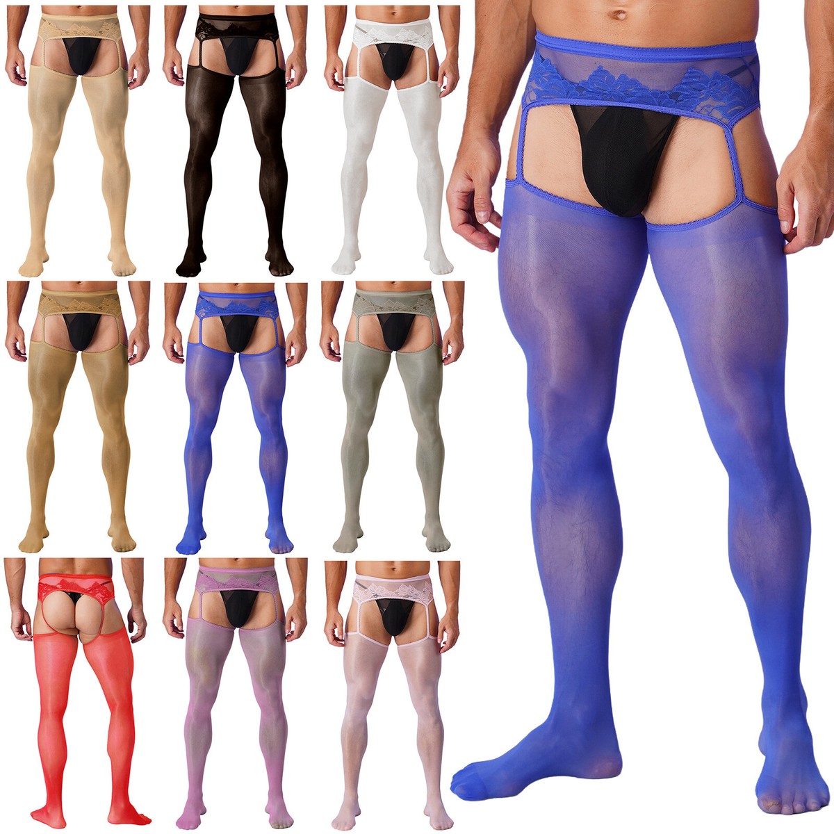 do guys like garter belts Amazon.com: comeondear Black Garter Belt Set Plus Size Garter Belt and  Thigh Highs Set Lace Suspender Belts for Women 6 Strap : Clothing, Shoes &  Jewelry main image 0
