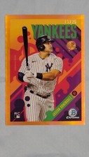 2024 Bowman Chrome Jasson Dominguez True Orange Refractor Ascensions RC SSP /25