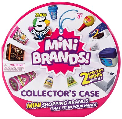 5 Surprise Mini Brands! Collector Case