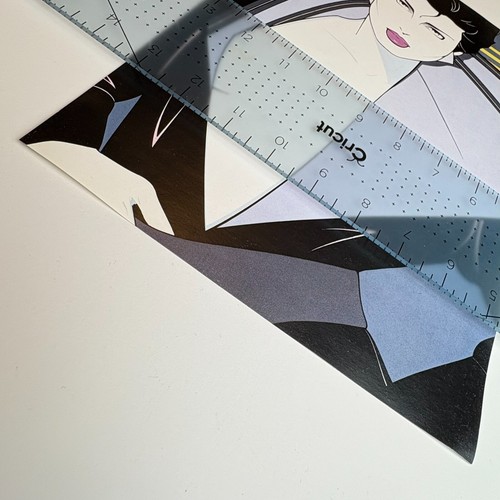 Patrick Nagel Vtg Print Playboy Illustration Woman Fashion Minimal Pop Art Deco - Picture 4 of 6