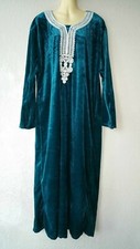 Abaya Maxi Dress Muslim Velvet Dress Winter Dress Jellabiya Djelaba Size XL - 3XL