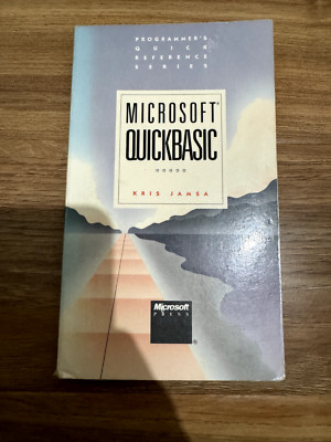 Microsoft Quick BASIC: Programmer's Quick Reference by Kris Jamsa (Paperback,...