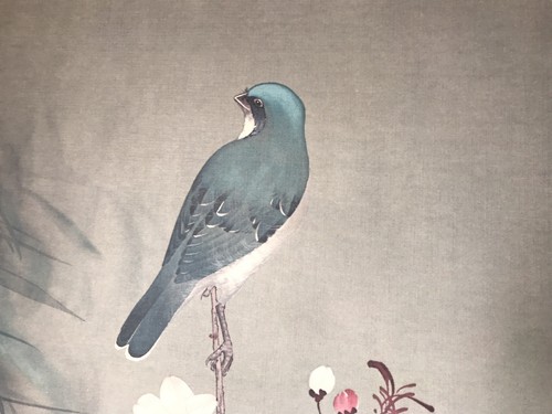 David Lee Art Lithograph Spring Song Bird 22”H x 28”W 1978 Vintage - Picture 6 of 7