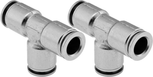 CAMISETA PUSH TO CONNECT/PTC UNION/JUNTA/ACCESORIO DE 3 VÍAS PARA MANGUERAS DE 3/8"OD 2 PIEZAS VXA8338-2 - Imagen 2 de 2
