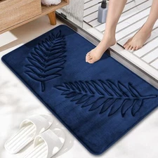 Memory Foam Bathroom Mat Rug 32" X 20" Ultra Soft Thick Absorbent Bath Mats Q...
