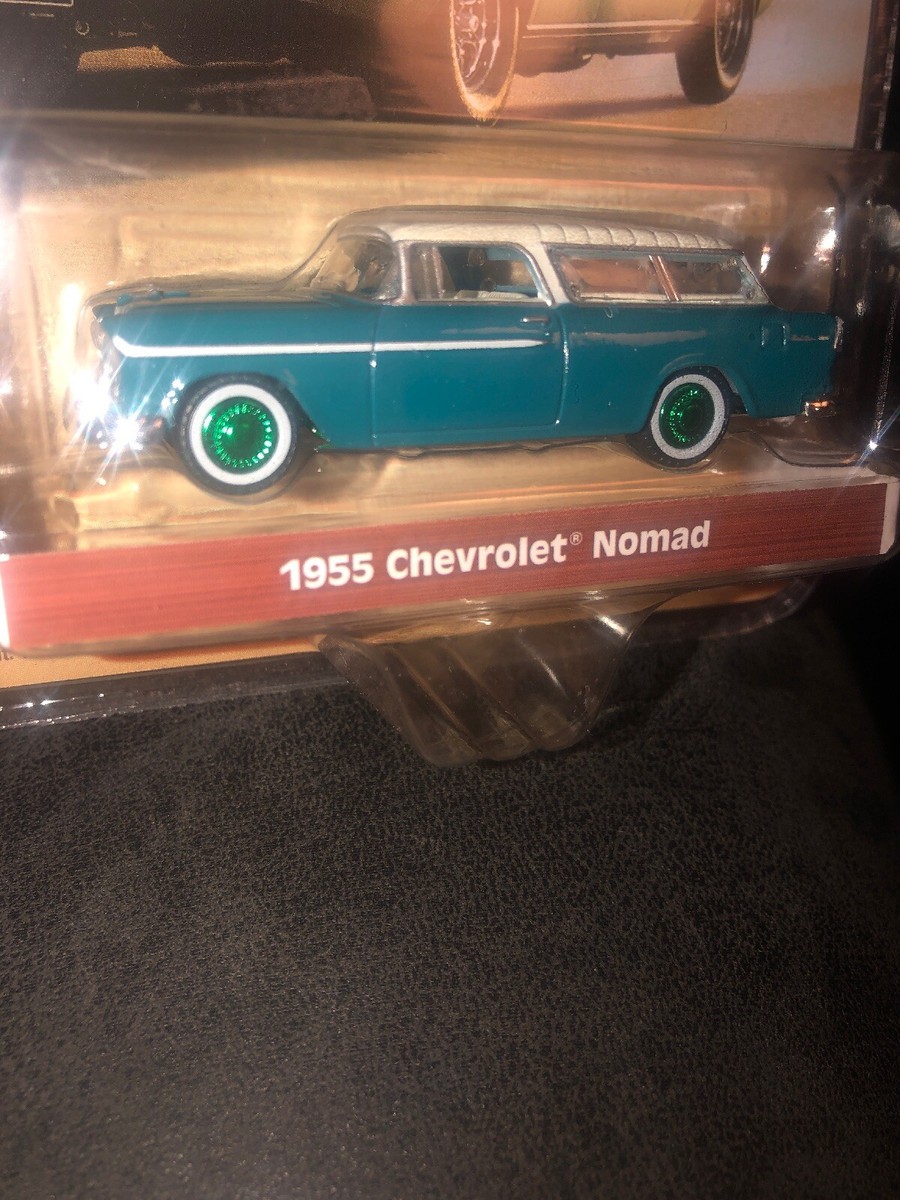 GREENLIGHT GREEN MACHINE CHASE 1955 CHEVROLET NOMAD STATION WAGON