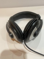 Wired Headphones - Black With Adjusting Head Band