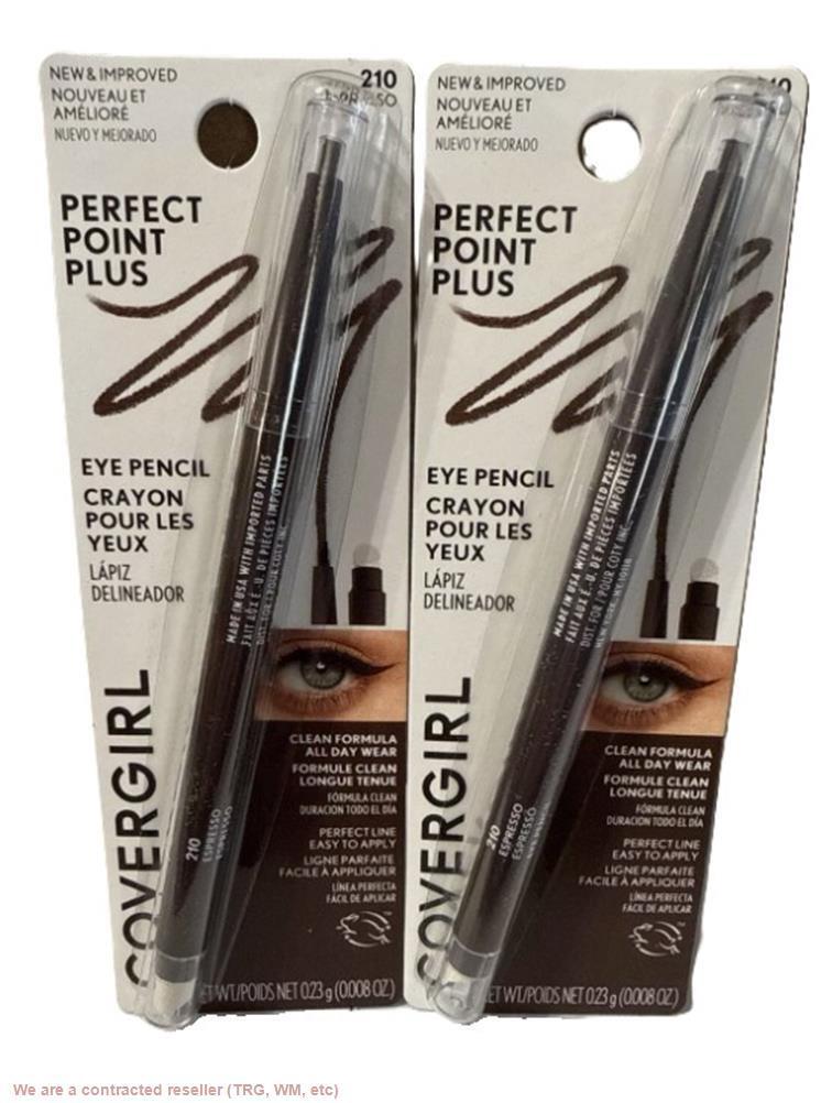 2 УПАКОВКИ!!! Карандаш-подводка для глаз COVERGIRL Perfect Point Plus - Эспрессо - 0,008 унции