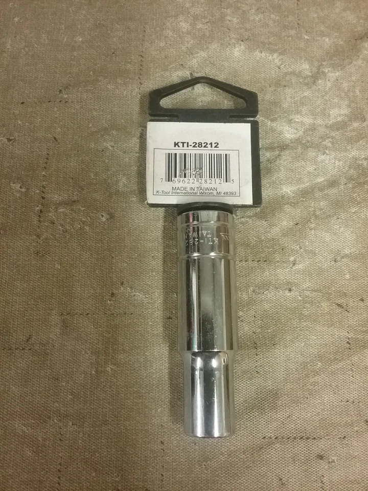 Nuevo Zócalo Cromo Profundo K Tool 12mm 6 Puntos 1/2" KTI-28212 (KTI28212 28212) Foto 2 de 2