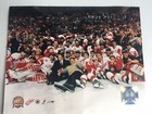 2002 Detroit Red Wings Champion Stanley Cup Group Picture Photo License — photo 1