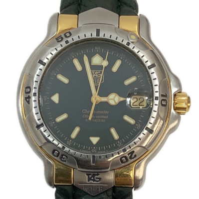 TAG HEUER 6000 WH5153-K1 Chronometer Green Dial Automatic Mens