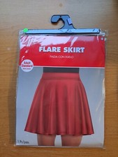 Womens Costume Red Flare Skirt Retail's 22