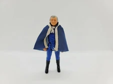 Battlestar Galactica Commander Adama Action Figure With Cape 1978 RARE HTF Flash
