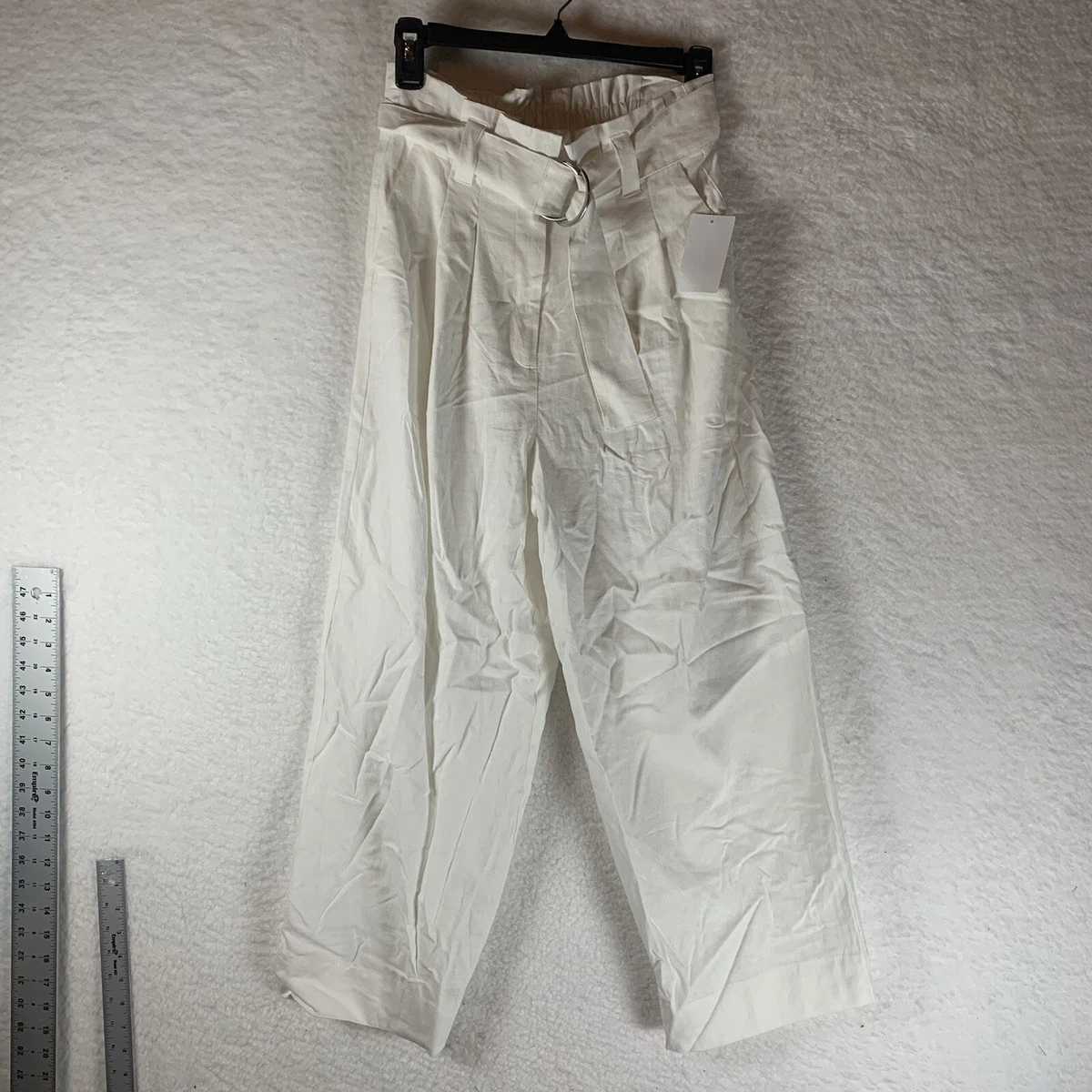Nordstrom white linen pants sale