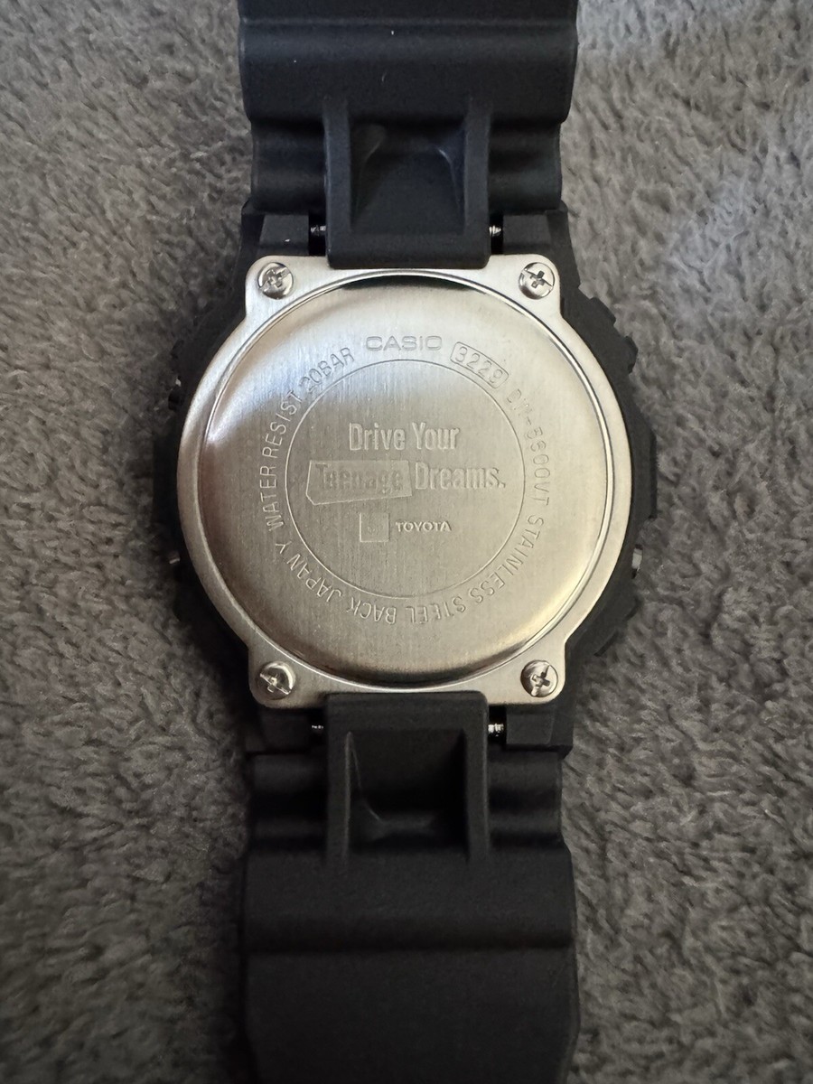 Casio G-Shock x Toyota DW-5600 'Drive Your Teenage Dreams