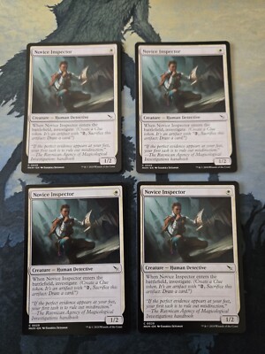 MTG MKM Novice Inspector Playset X4 NM
