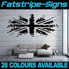 UNION JACK FLAG HOME WALL ART ROOM STICKERS DECOR DECAL GRAPHICS UK GB BRITISH