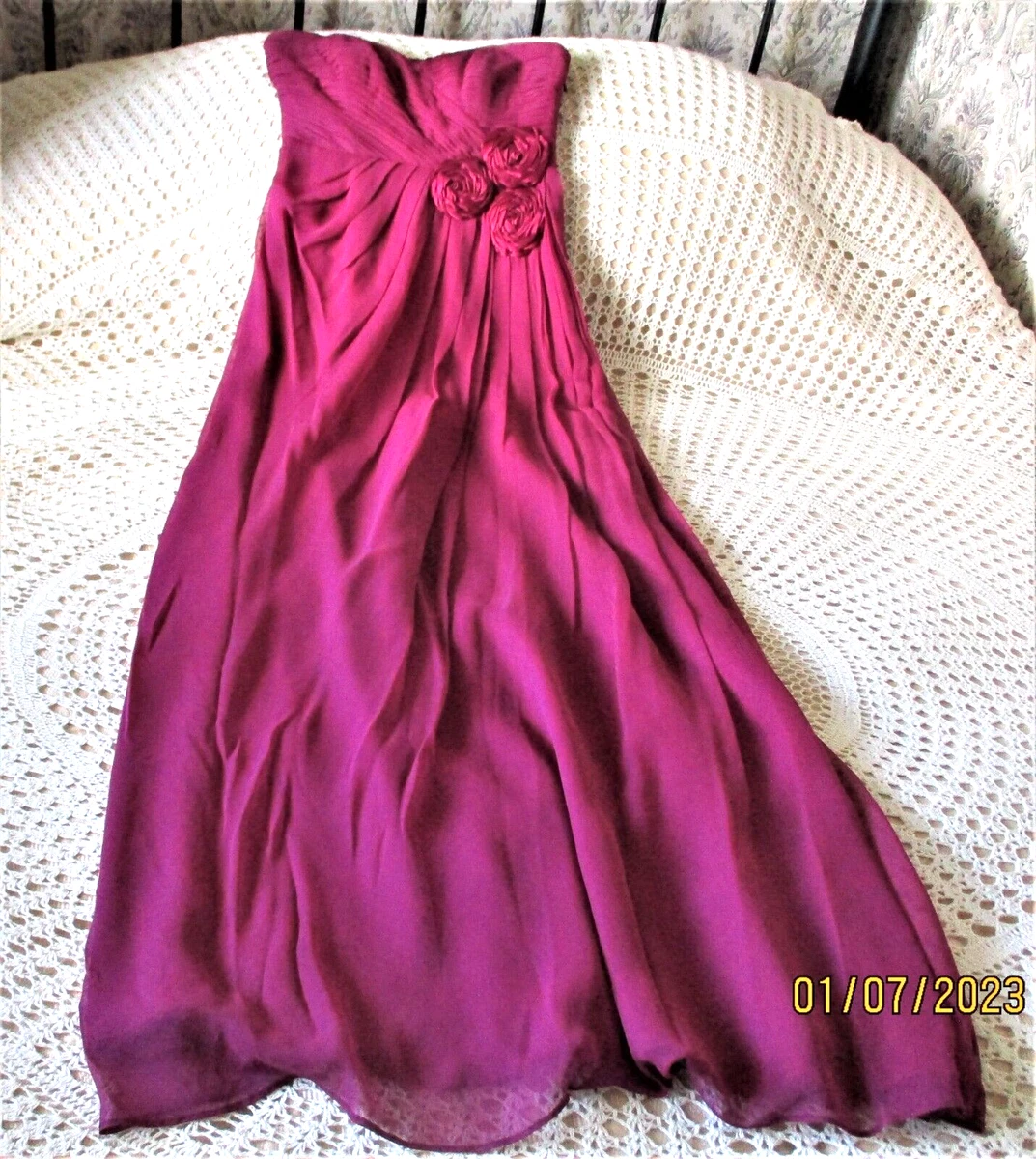 Matte top pink dress