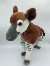 Wild Republic Zoo Okapi Stuffed Animal Plush Mixed Zebra Donkey Antelope