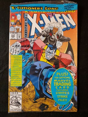 Uncanny X-Men #295 - X-CUTIONER S SONG PART 5 - SEALED WITH CARD